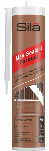 Герметик для паркета Sila PRO Max Sealant, PARQUET, 290мл (ясень)