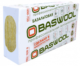 картинка Утеплитель Baswool РУФ 140 (1200х600х50 мм) 6 плит/пачка, 0,216 м3/уп.