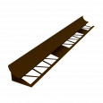 Раскладка под плитку 9-10 внутренняя 2.5м Темно-коричневый